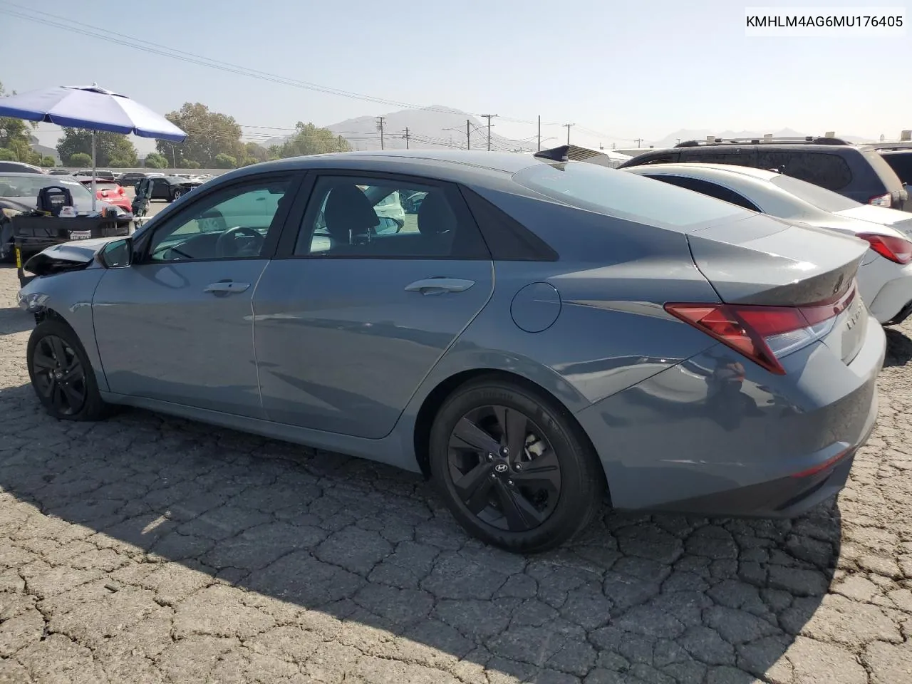 2021 Hyundai Elantra Sel VIN: KMHLM4AG6MU176405 Lot: 73235874