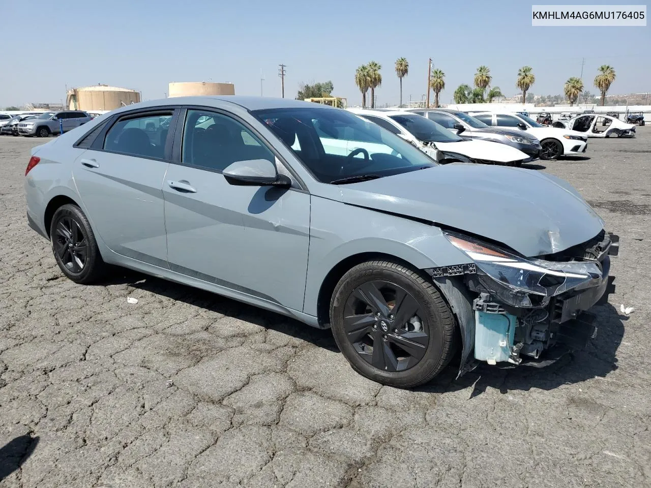 KMHLM4AG6MU176405 2021 Hyundai Elantra Sel