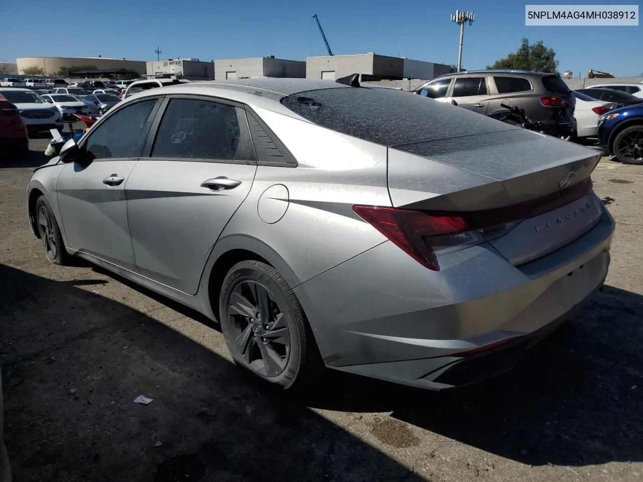 5NPLM4AG4MH038912 2021 Hyundai Elantra Sel