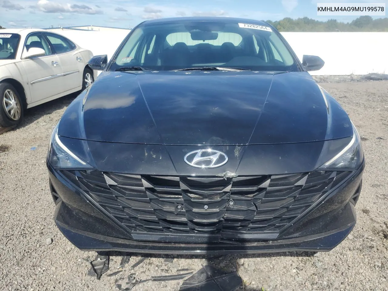 2021 Hyundai Elantra Sel VIN: KMHLM4AG9MU199578 Lot: 73282564