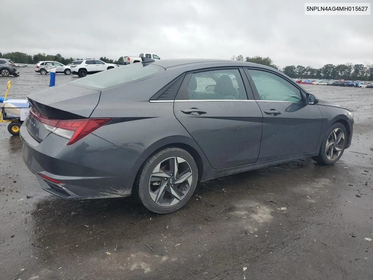 2021 Hyundai Elantra Sel VIN: 5NPLN4AG4MH015627 Lot: 73293674