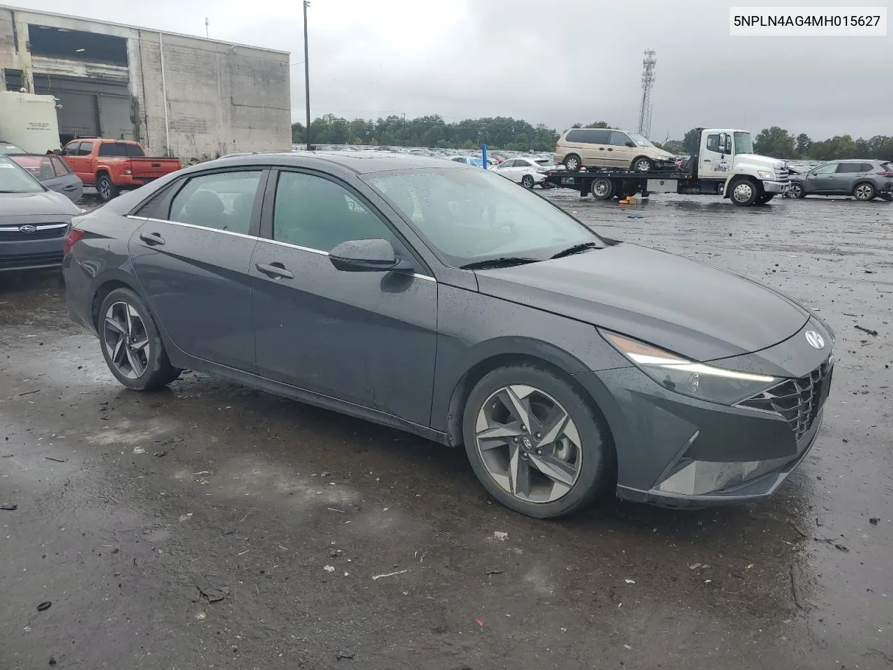 5NPLN4AG4MH015627 2021 Hyundai Elantra Sel