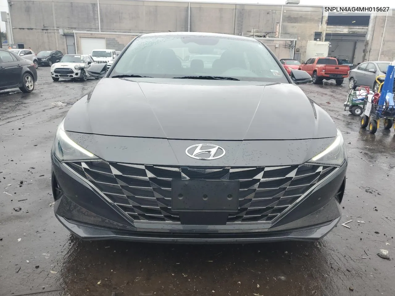 2021 Hyundai Elantra Sel VIN: 5NPLN4AG4MH015627 Lot: 73293674