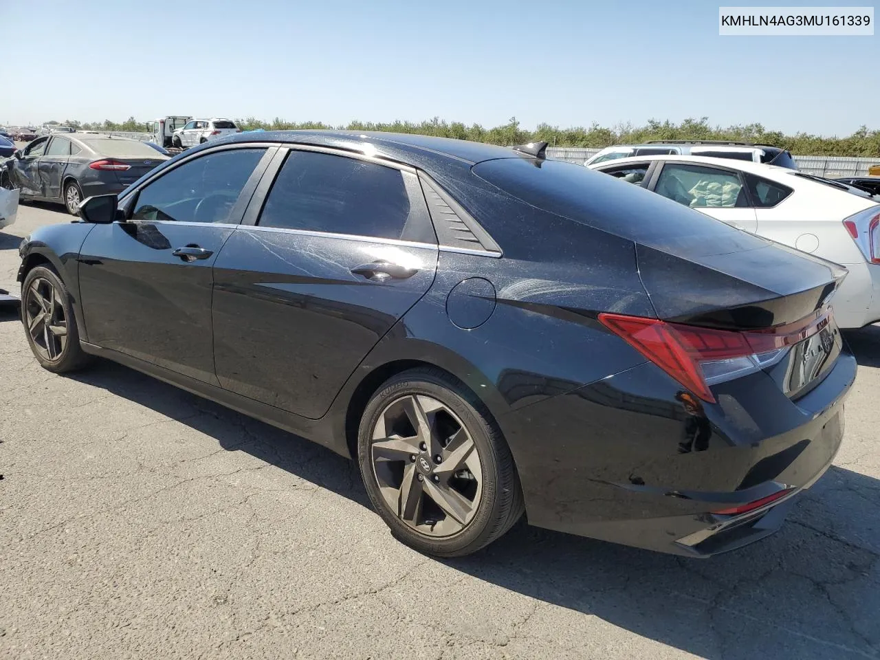 KMHLN4AG3MU161339 2021 Hyundai Elantra Sel