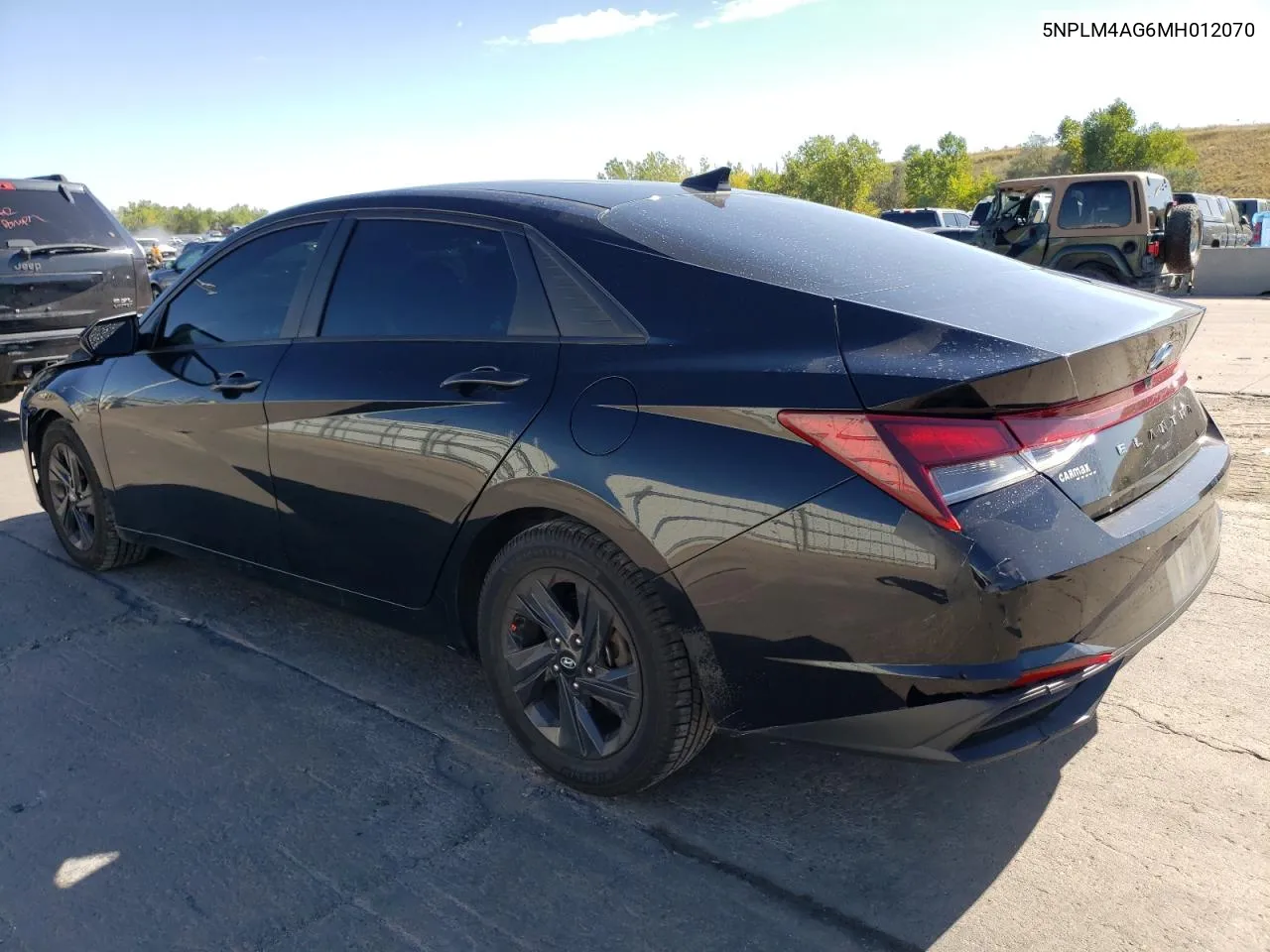 5NPLM4AG6MH012070 2021 Hyundai Elantra Sel