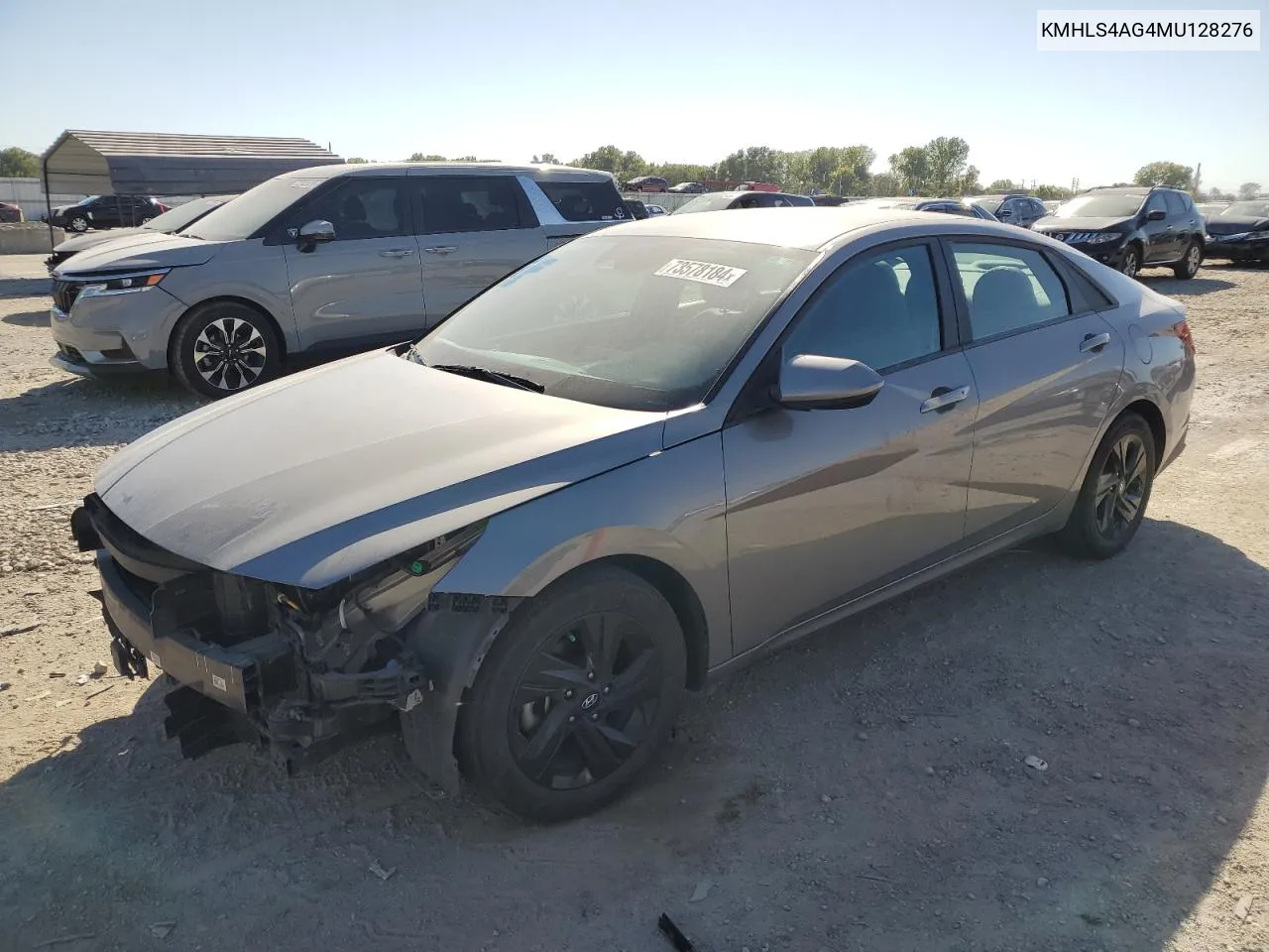 KMHLS4AG4MU128276 2021 Hyundai Elantra Sel