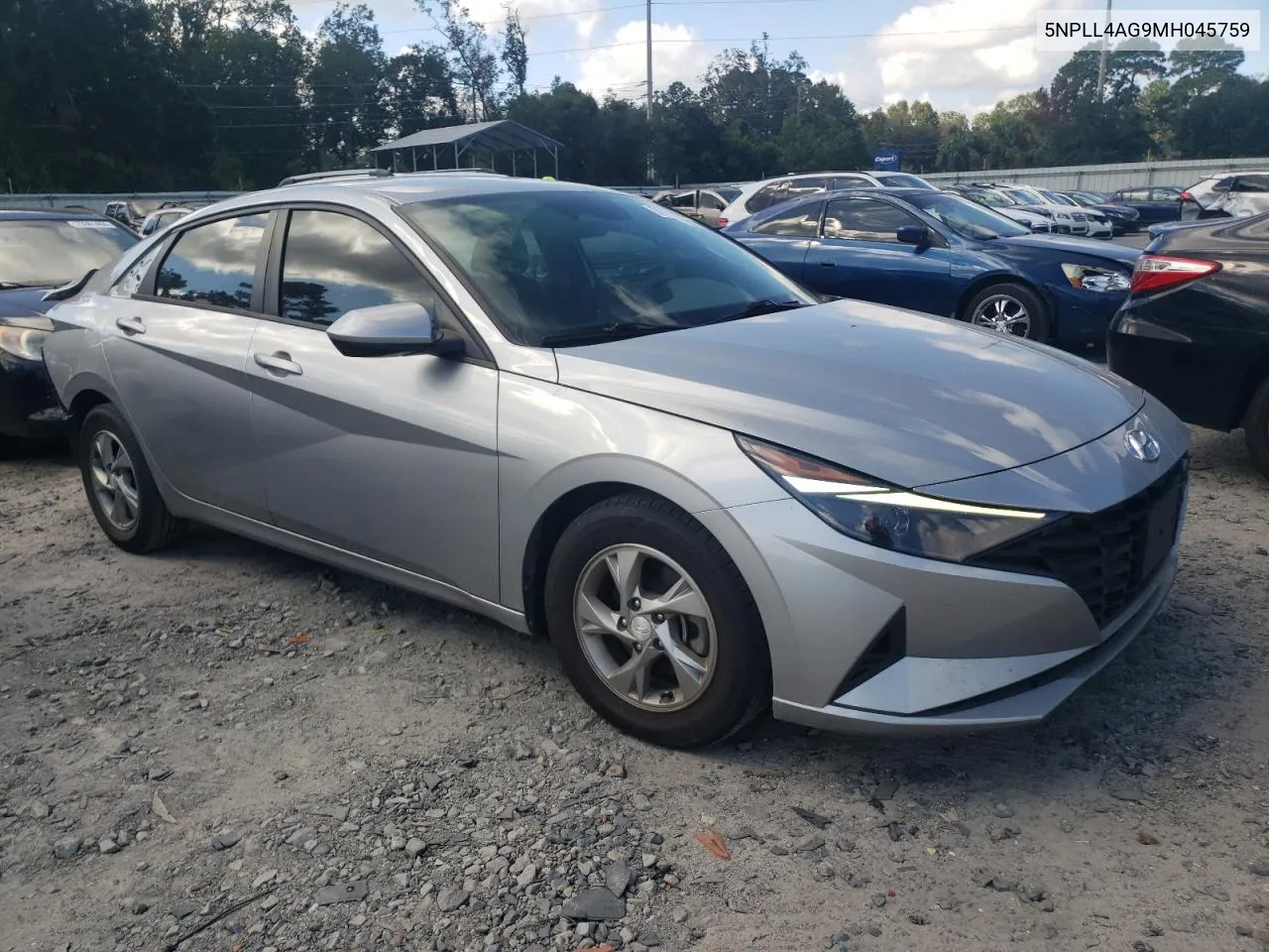 2021 Hyundai Elantra Se VIN: 5NPLL4AG9MH045759 Lot: 73759594