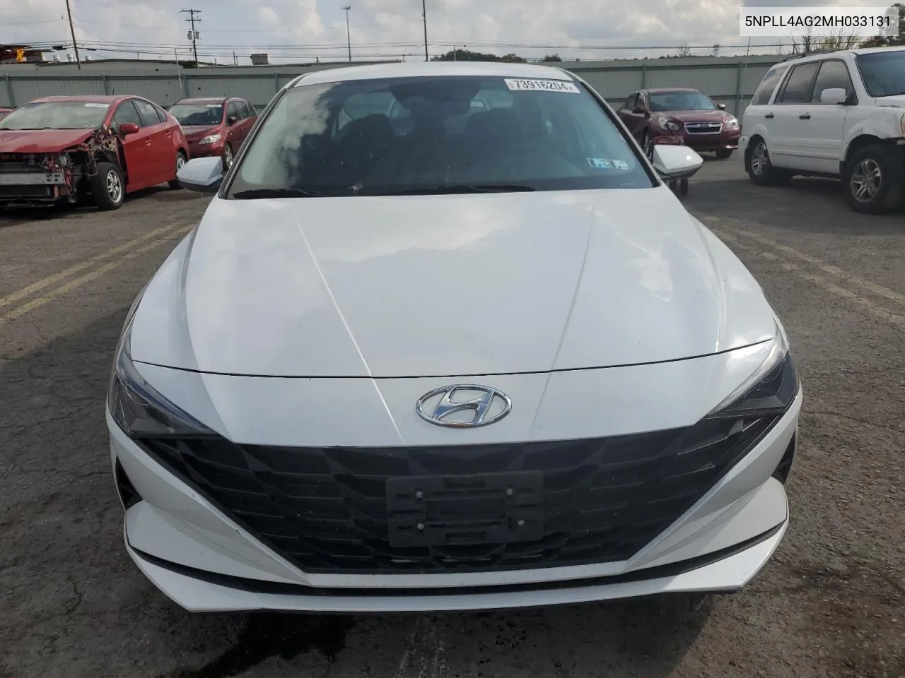 2021 Hyundai Elantra Se VIN: 5NPLL4AG2MH033131 Lot: 73916204