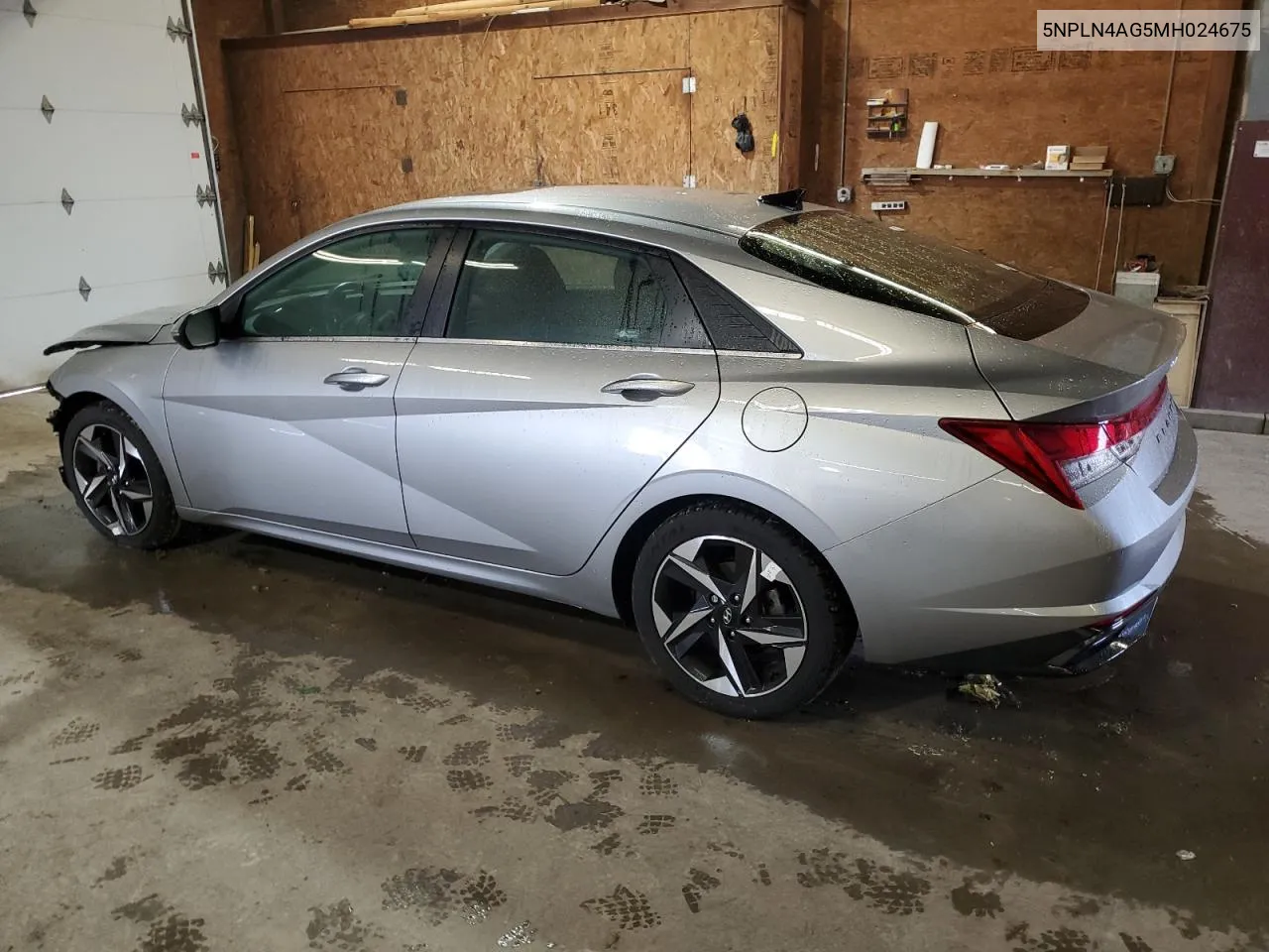 5NPLN4AG5MH024675 2021 Hyundai Elantra Sel