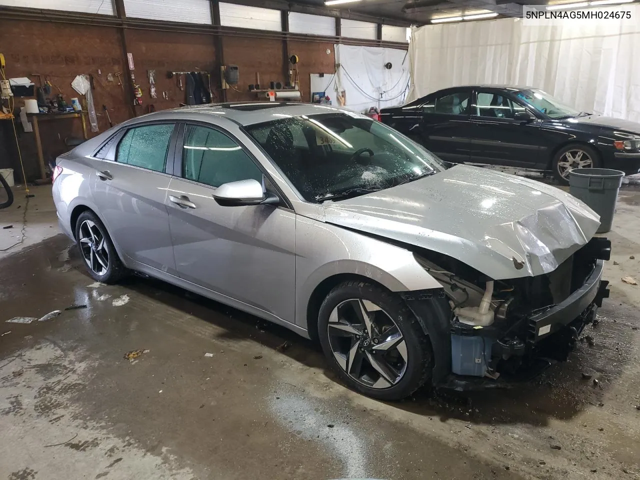 5NPLN4AG5MH024675 2021 Hyundai Elantra Sel