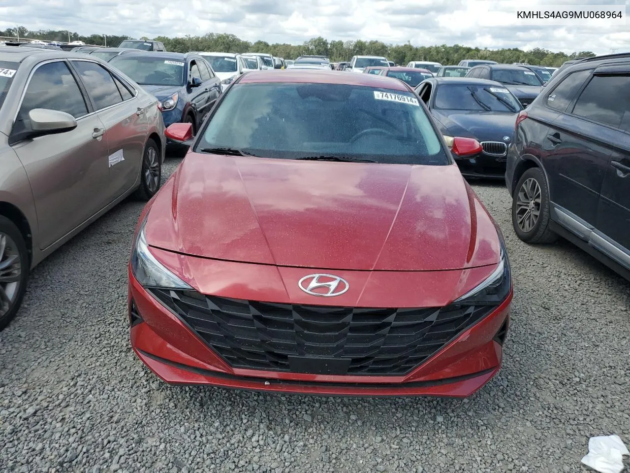 KMHLS4AG9MU068964 2021 Hyundai Elantra Sel