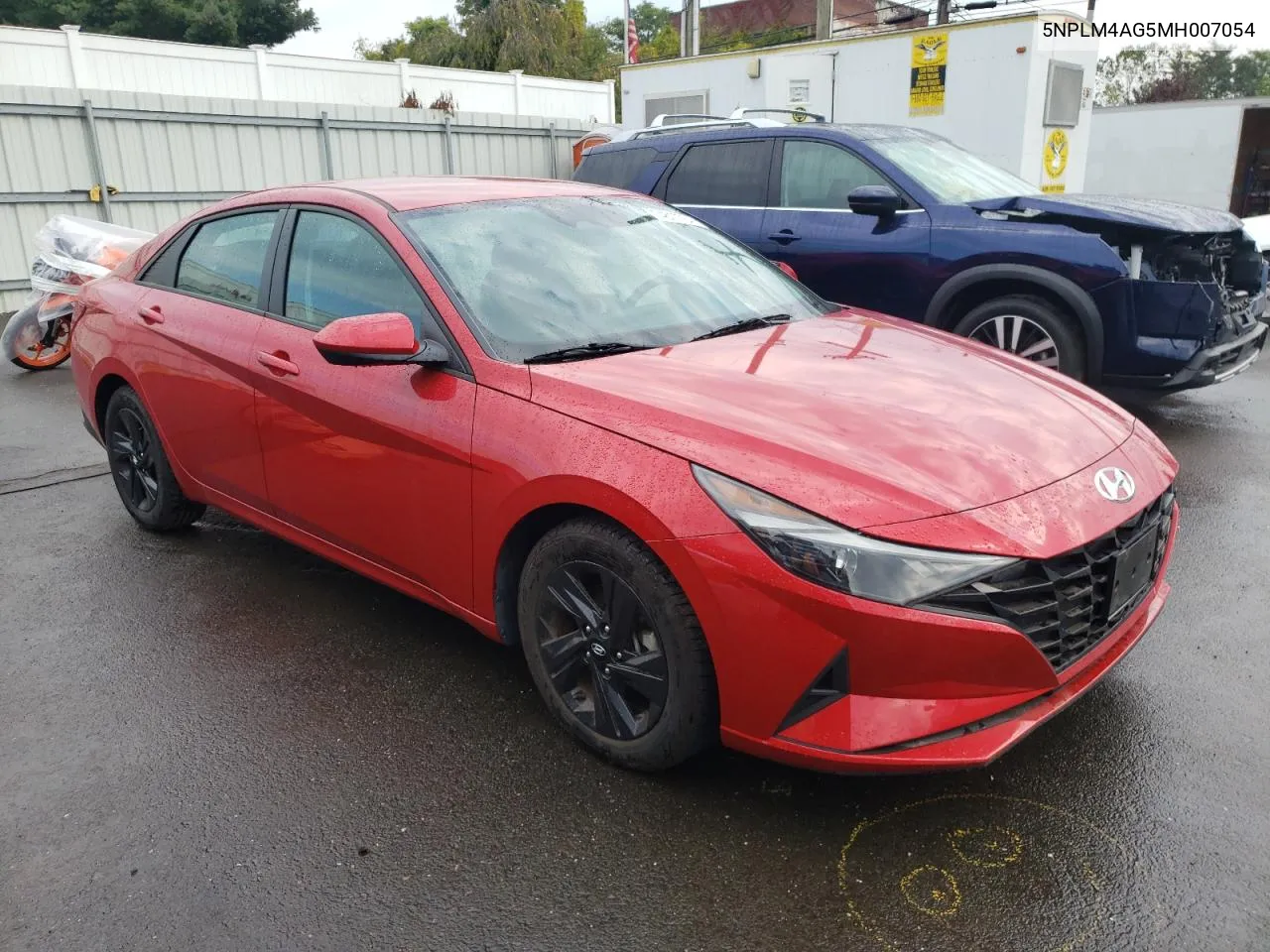 5NPLM4AG5MH007054 2021 Hyundai Elantra Sel