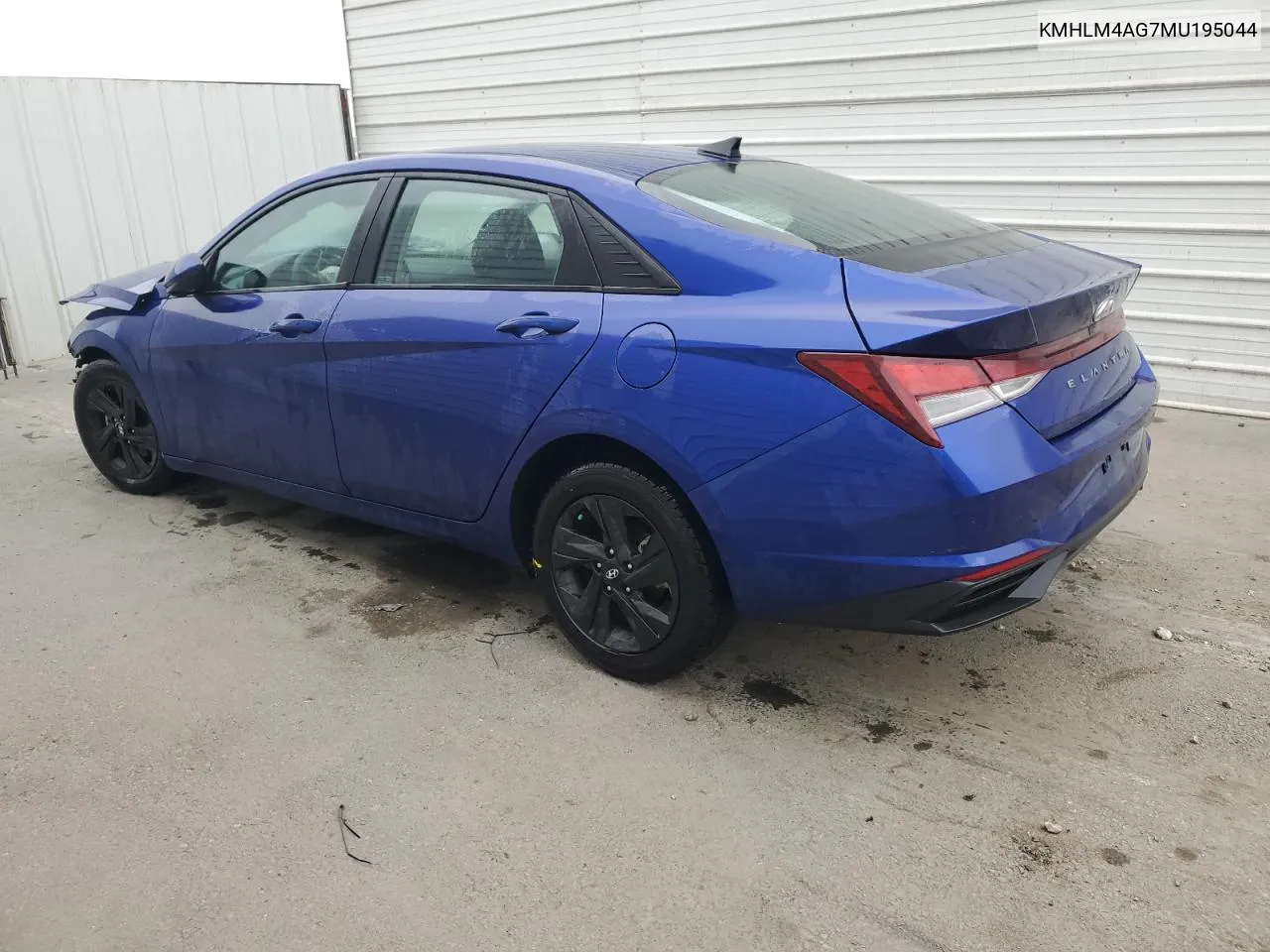 2021 Hyundai Elantra Sel VIN: KMHLM4AG7MU195044 Lot: 75237074