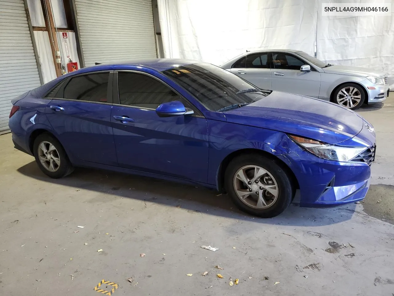 2021 Hyundai Elantra Se VIN: 5NPLL4AG9MH046166 Lot: 75303494