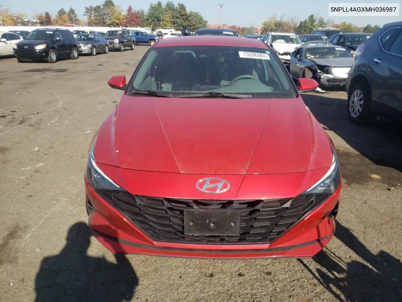 5NPLL4AGXMH036987 2021 Hyundai Elantra Se