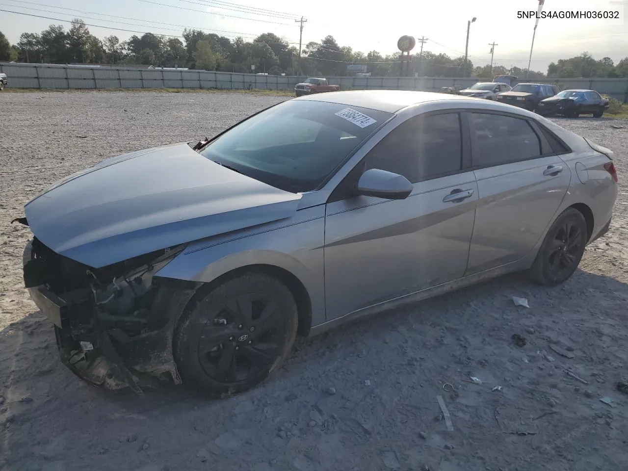 2021 Hyundai Elantra Sel VIN: 5NPLS4AG0MH036032 Lot: 75864774