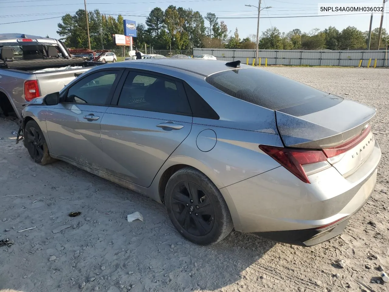 2021 Hyundai Elantra Sel VIN: 5NPLS4AG0MH036032 Lot: 75864774