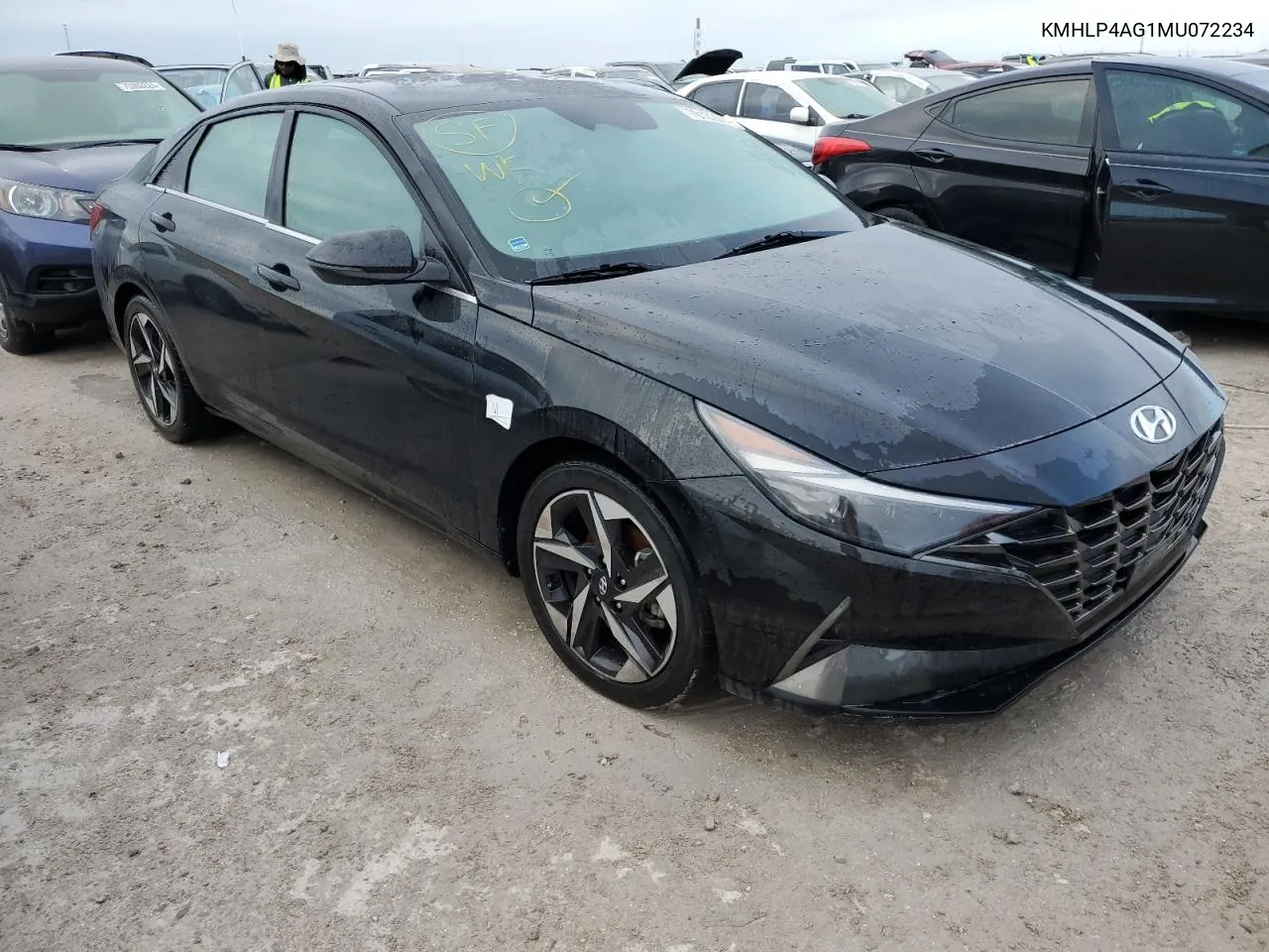 KMHLP4AG1MU072234 2021 Hyundai Elantra Limited