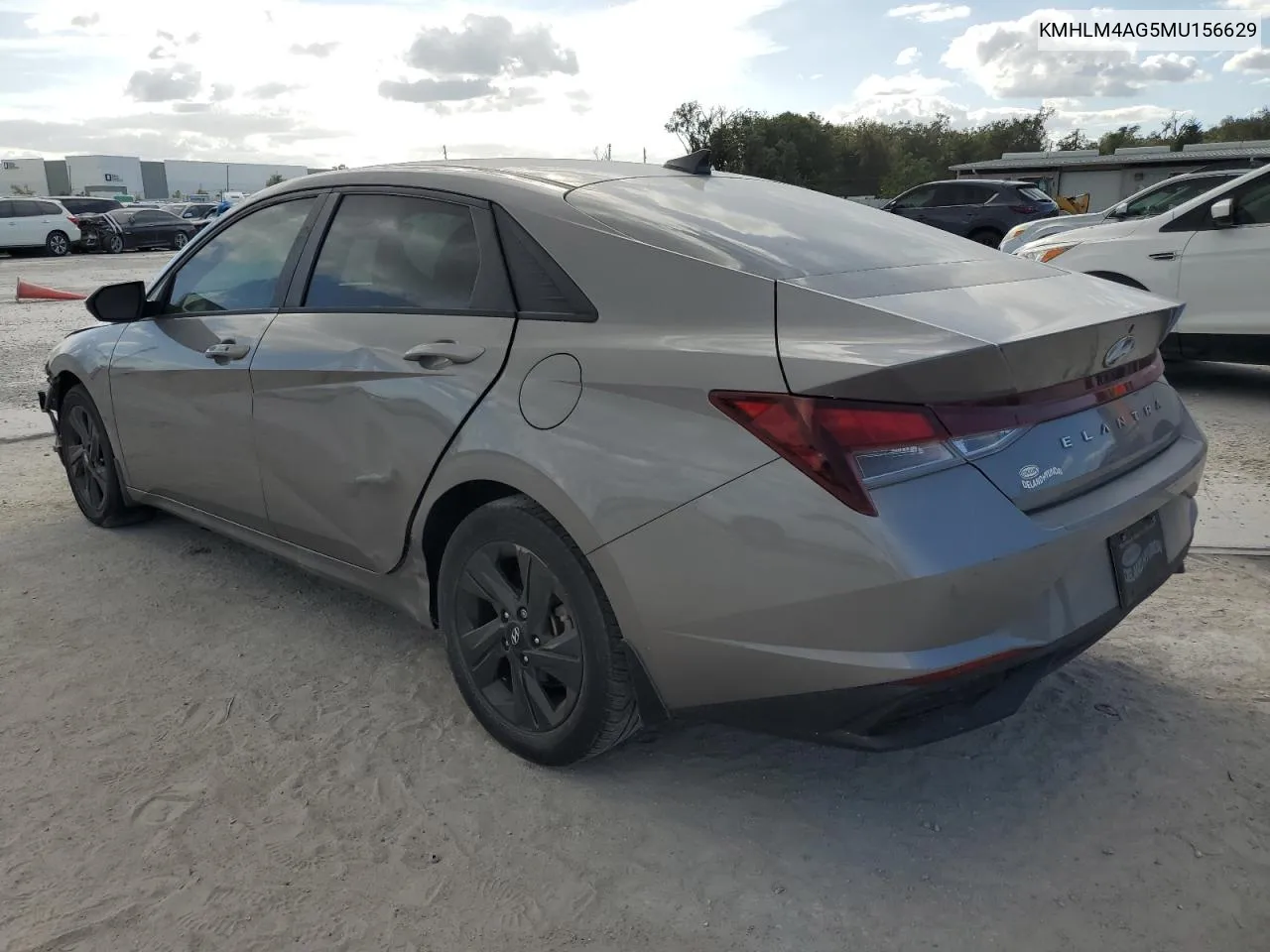 2021 Hyundai Elantra Sel VIN: KMHLM4AG5MU156629 Lot: 76241094