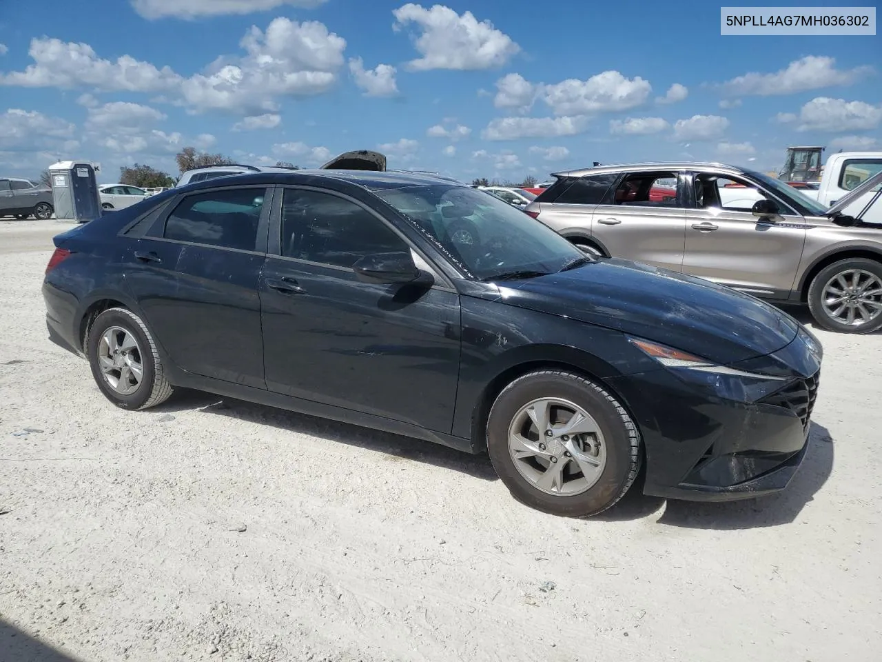 2021 Hyundai Elantra Se VIN: 5NPLL4AG7MH036302 Lot: 76415264