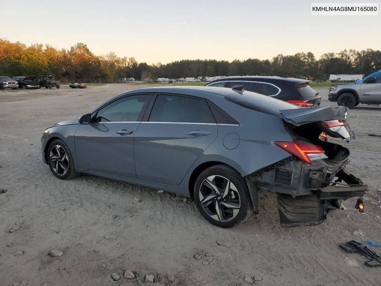 KMHLN4AG8MU165080 2021 Hyundai Elantra Sel