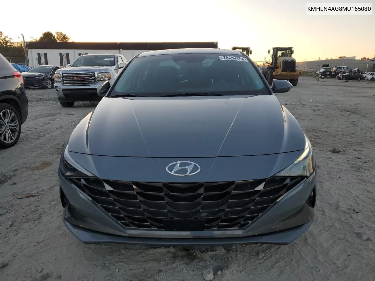 KMHLN4AG8MU165080 2021 Hyundai Elantra Sel