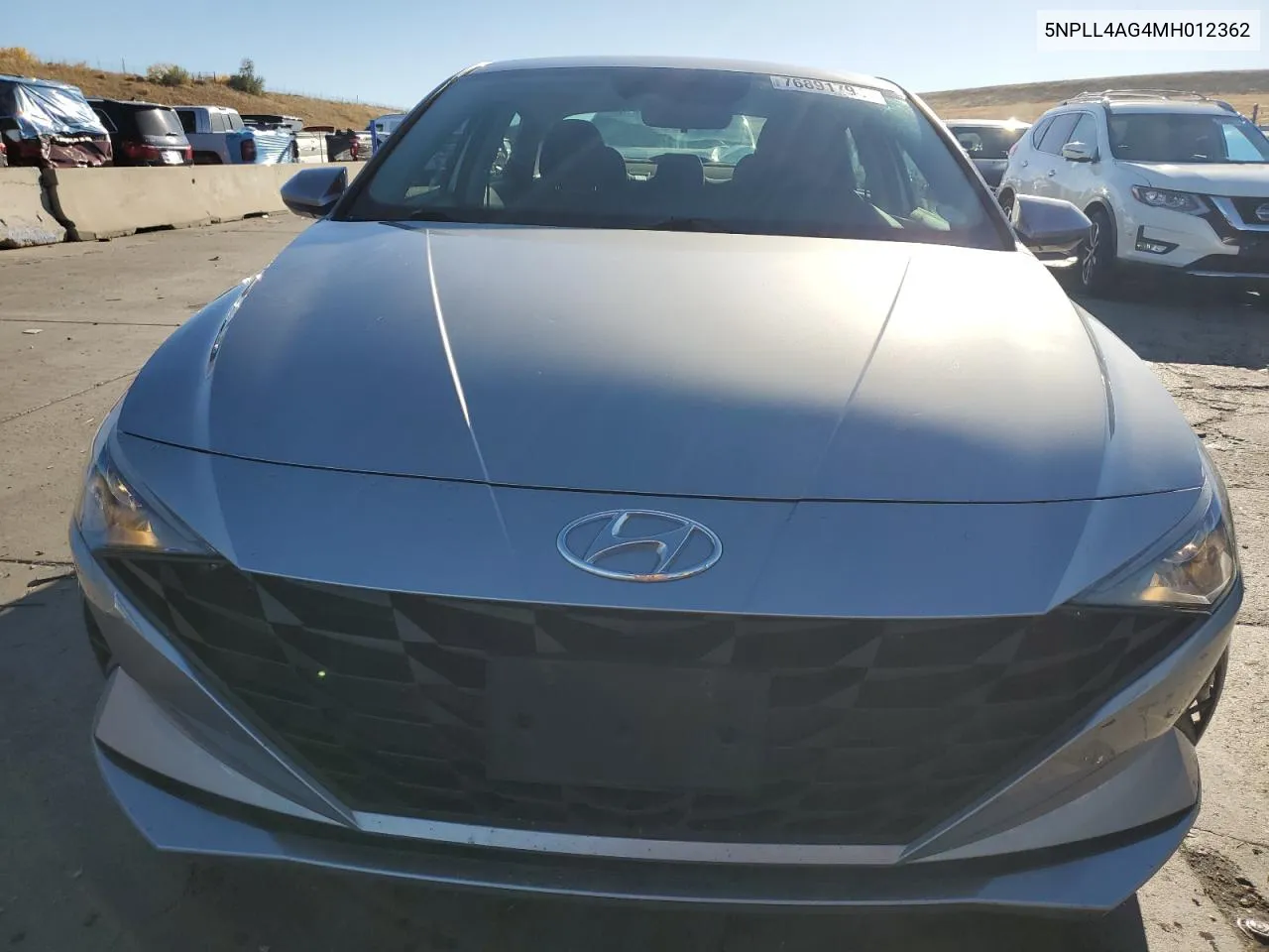 2021 Hyundai Elantra Se VIN: 5NPLL4AG4MH012362 Lot: 76891794