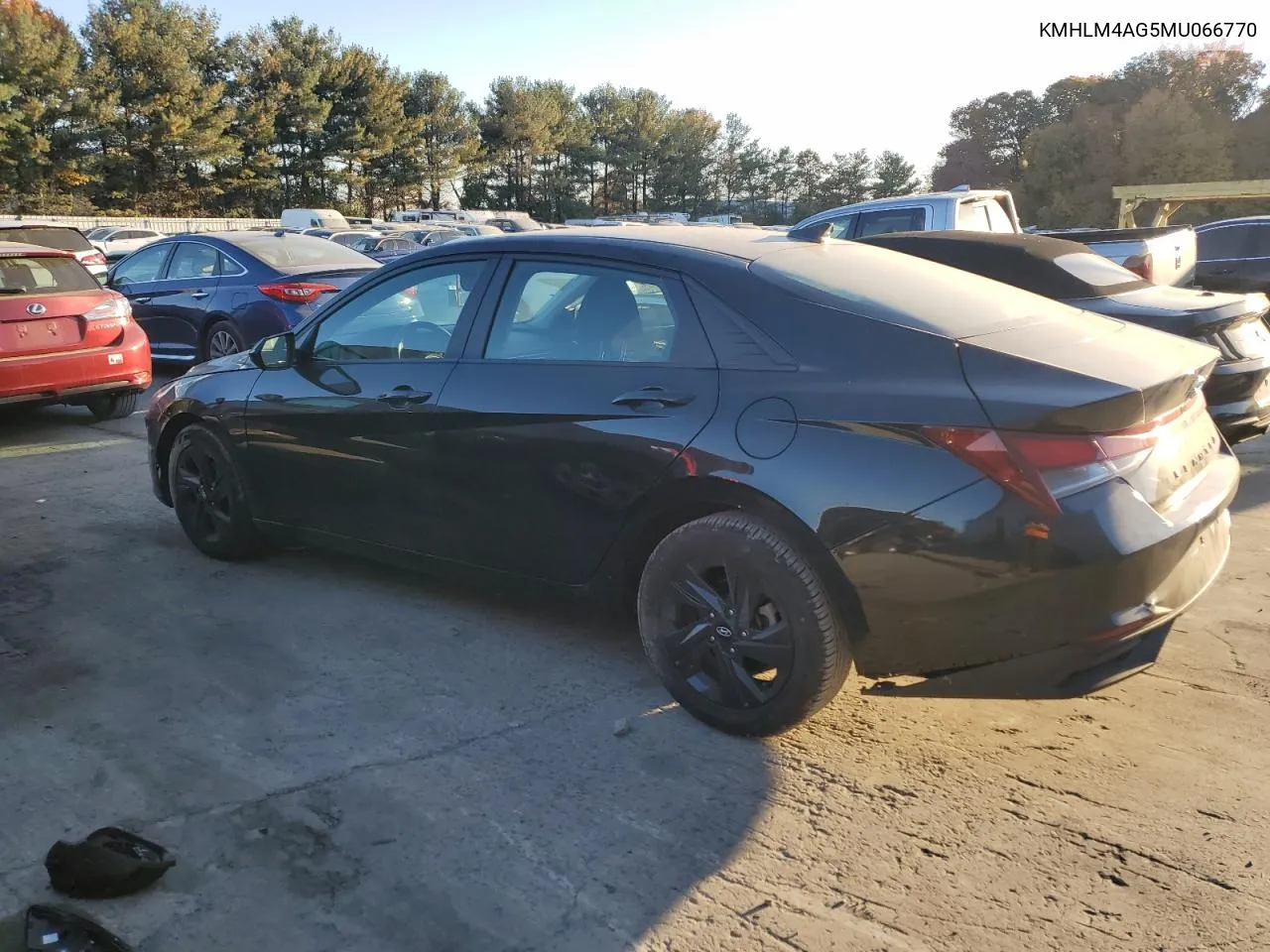 2021 Hyundai Elantra Sel VIN: KMHLM4AG5MU066770 Lot: 77100844