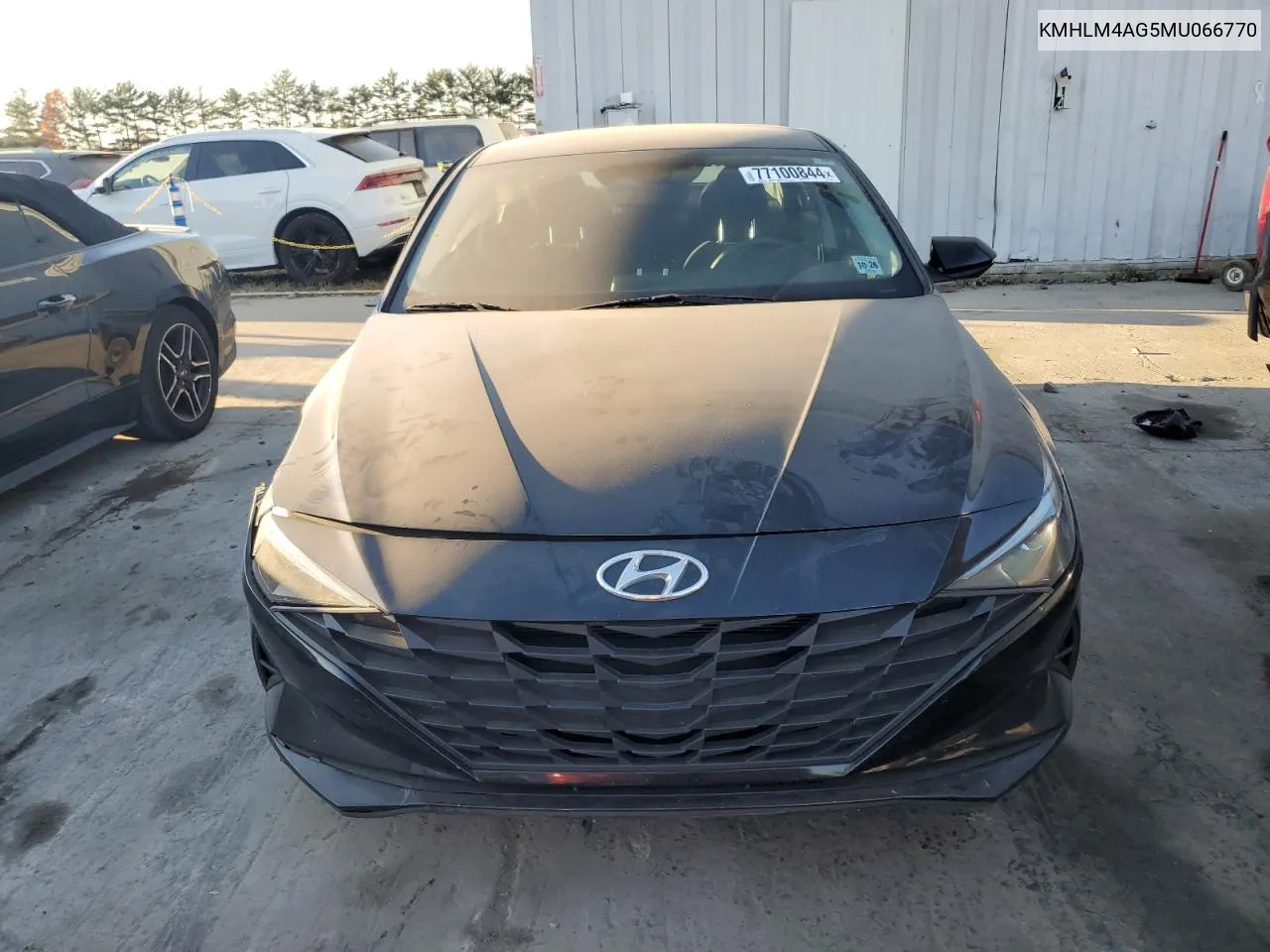 2021 Hyundai Elantra Sel VIN: KMHLM4AG5MU066770 Lot: 77100844