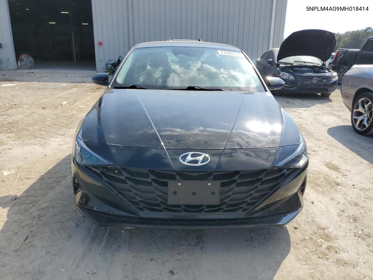 2021 Hyundai Elantra Sel VIN: 5NPLM4AG9MH018414 Lot: 77596314