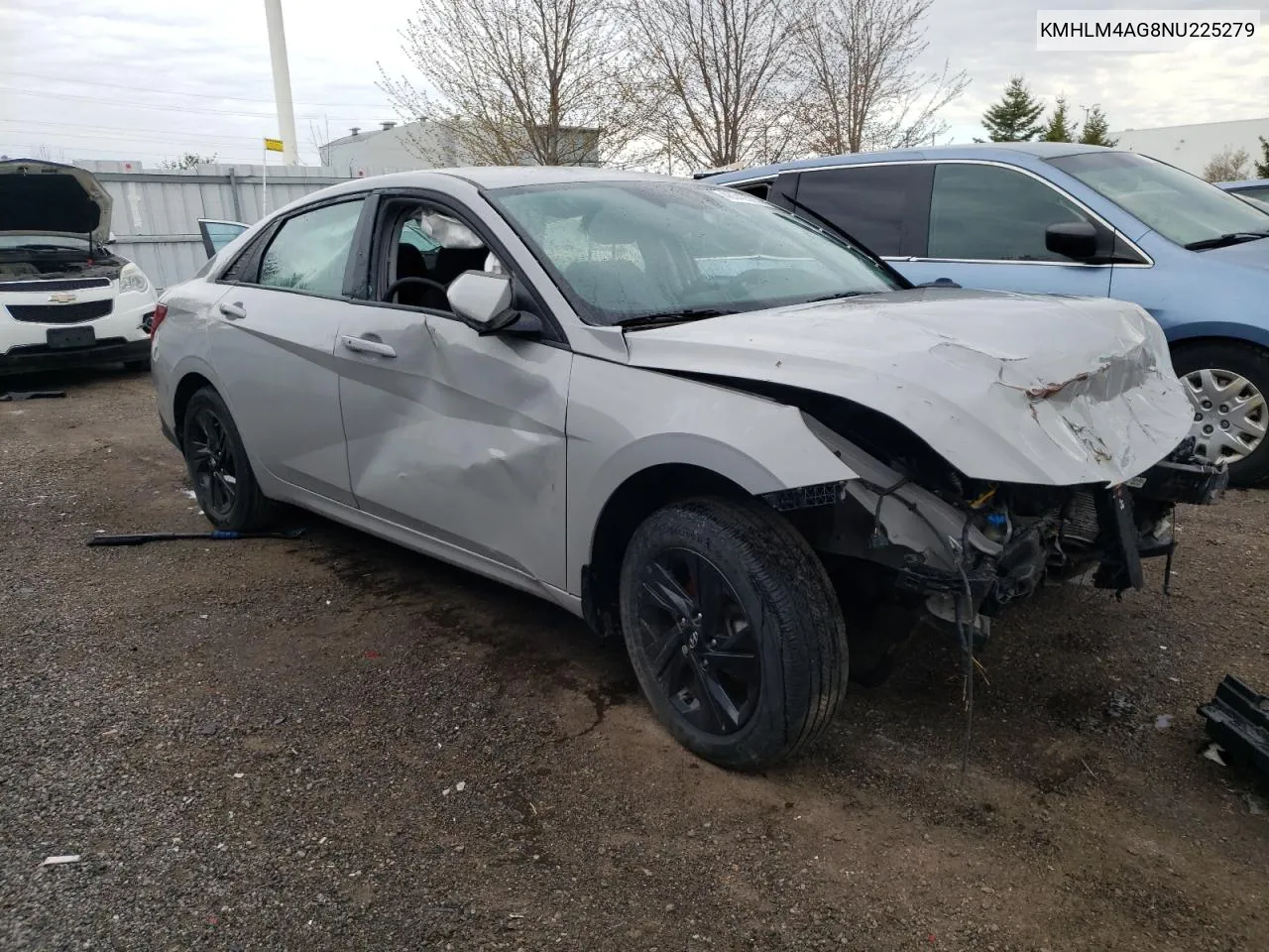 KMHLM4AG8NU225279 2022 Hyundai Elantra Sel