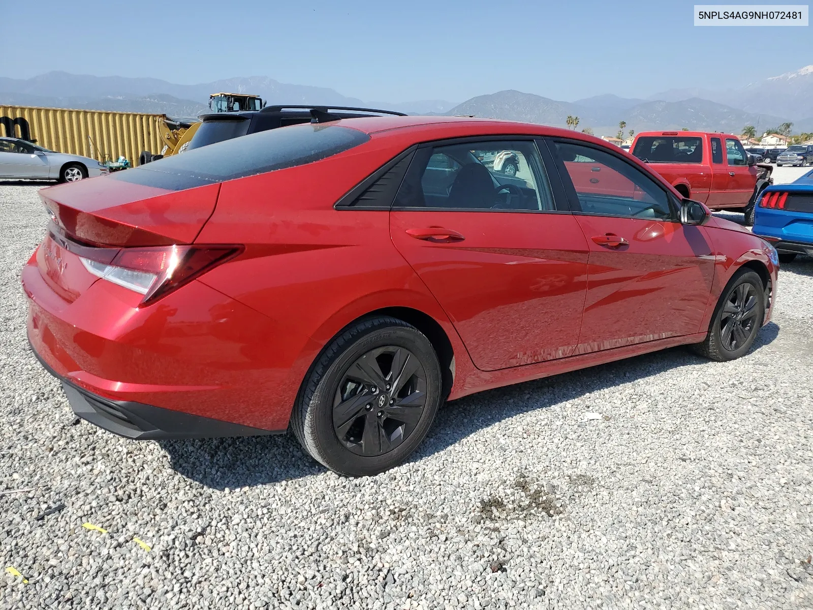 2022 Hyundai Elantra Sel VIN: 5NPLS4AG9NH072481 Lot: 52582864