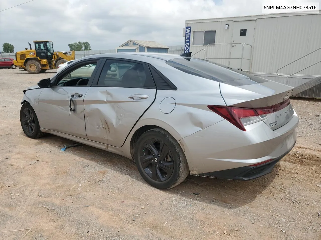 5NPLM4AG7NH078516 2022 Hyundai Elantra Sel