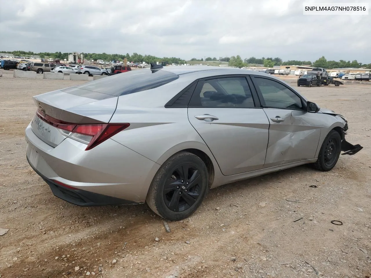 5NPLM4AG7NH078516 2022 Hyundai Elantra Sel