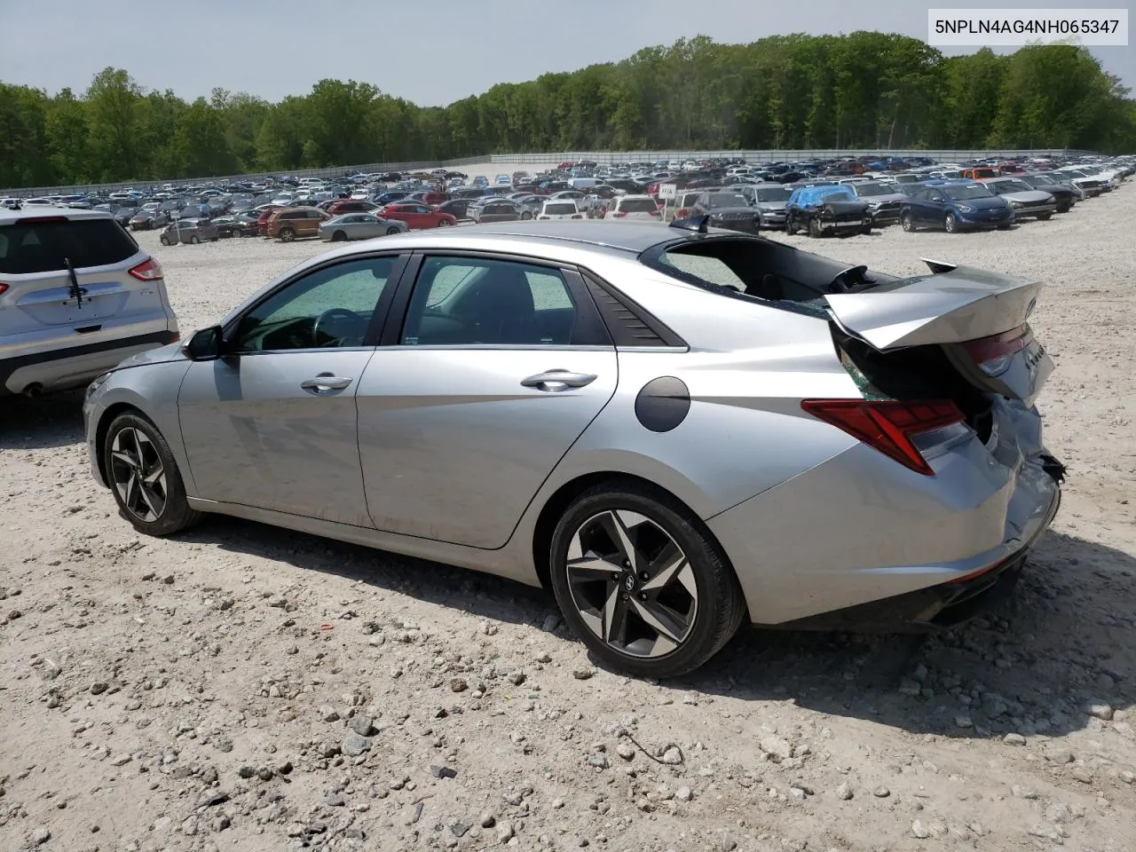 2022 Hyundai Elantra Sel VIN: 5NPLN4AG4NH065347 Lot: 55386924