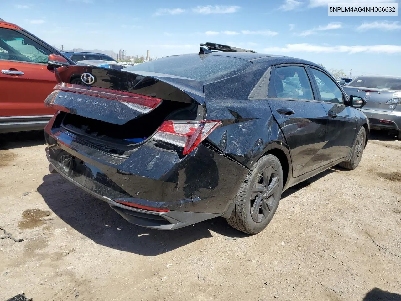 5NPLM4AG4NH066632 2022 Hyundai Elantra Sel