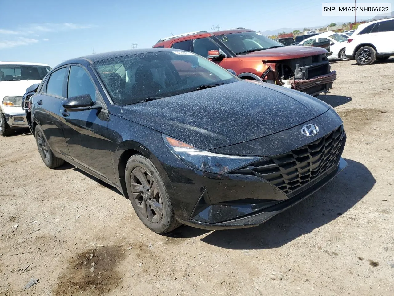 2022 Hyundai Elantra Sel VIN: 5NPLM4AG4NH066632 Lot: 57300054