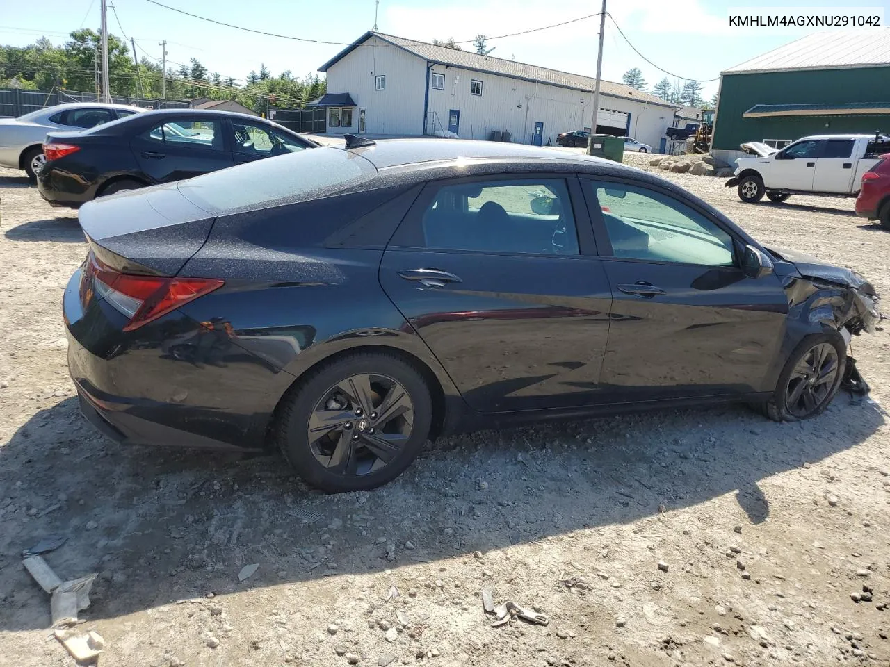 KMHLM4AGXNU291042 2022 Hyundai Elantra Sel