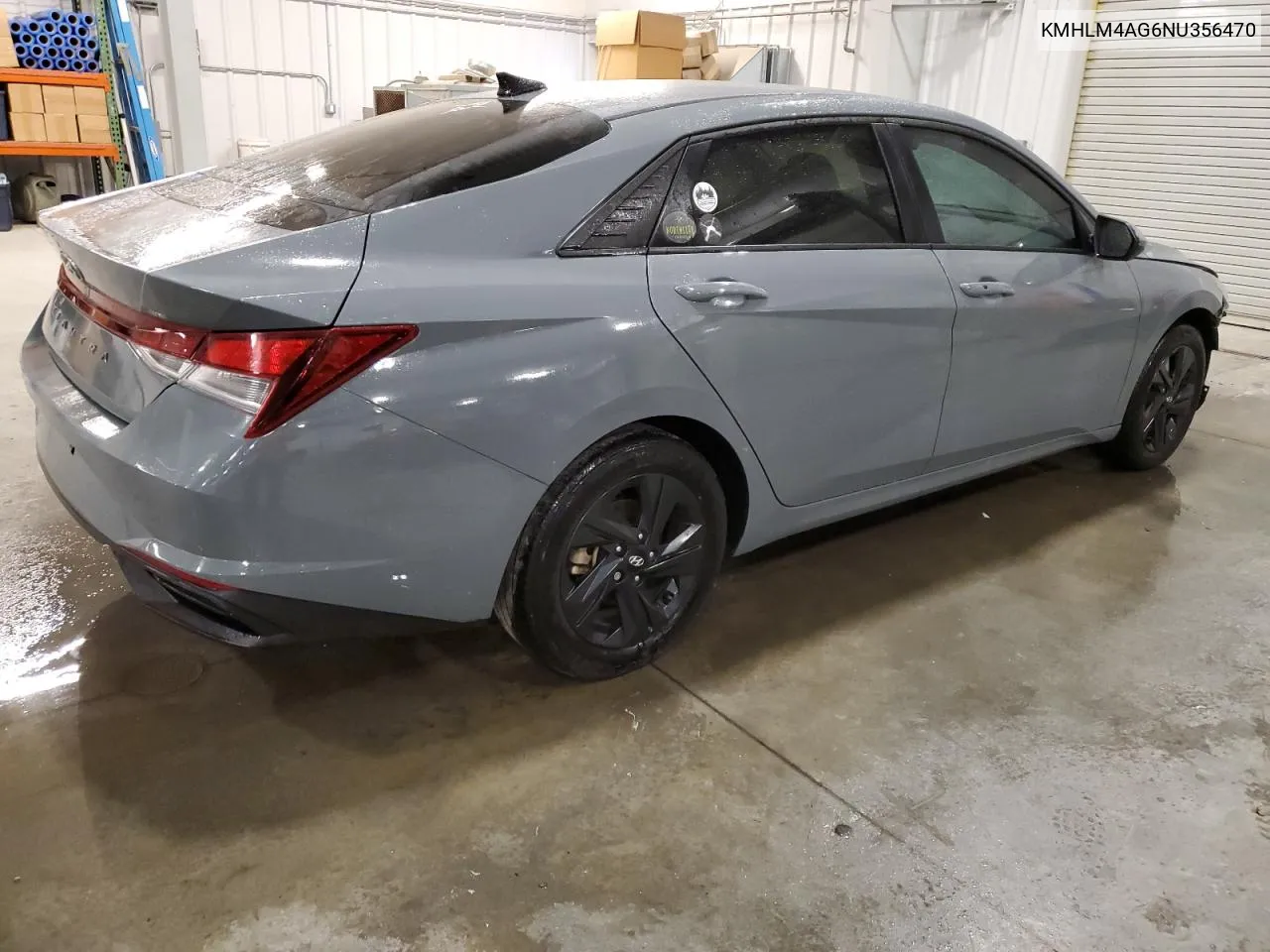 2022 Hyundai Elantra Sel VIN: KMHLM4AG6NU356470 Lot: 59465144