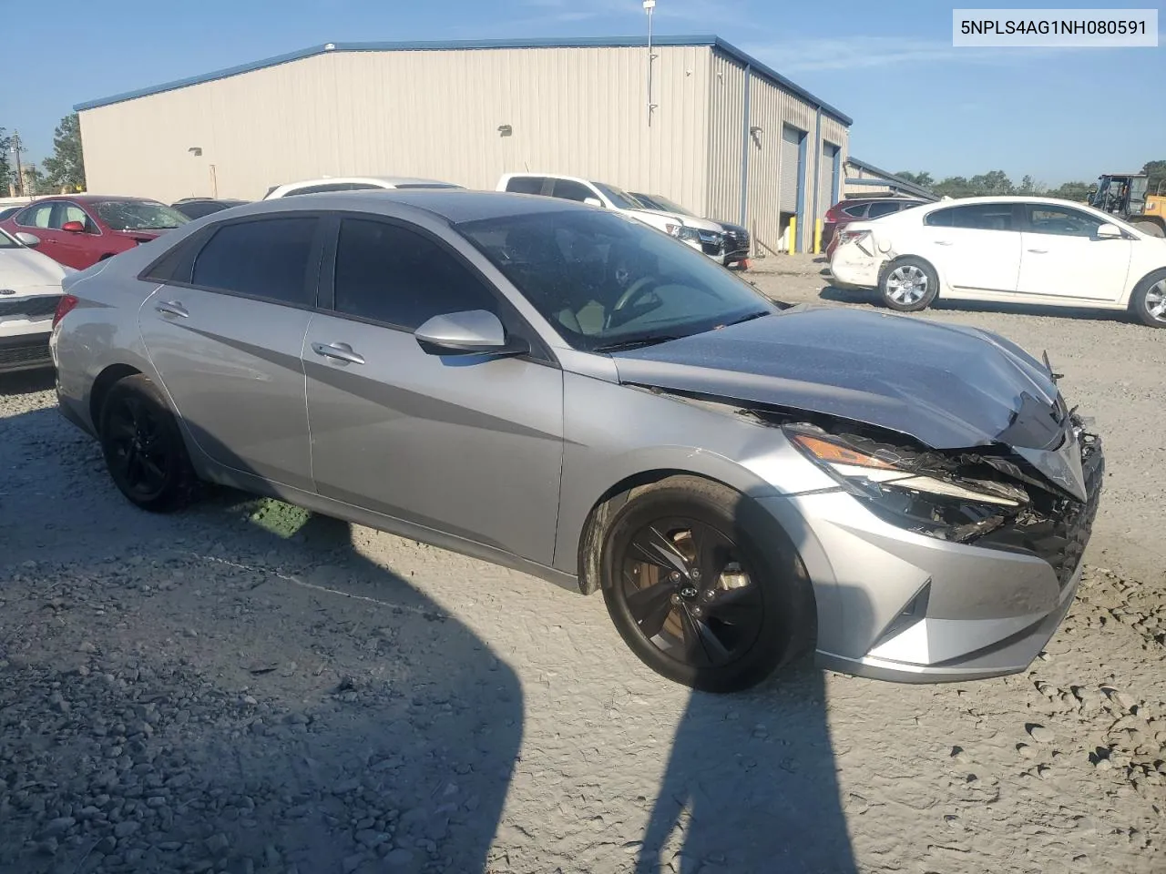 5NPLS4AG1NH080591 2022 Hyundai Elantra Sel