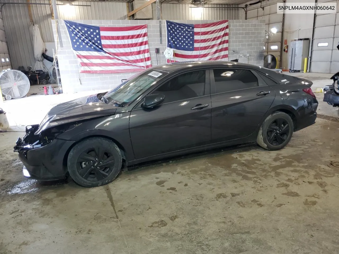 2022 Hyundai Elantra Sel VIN: 5NPLM4AGXNH060642 Lot: 61689084