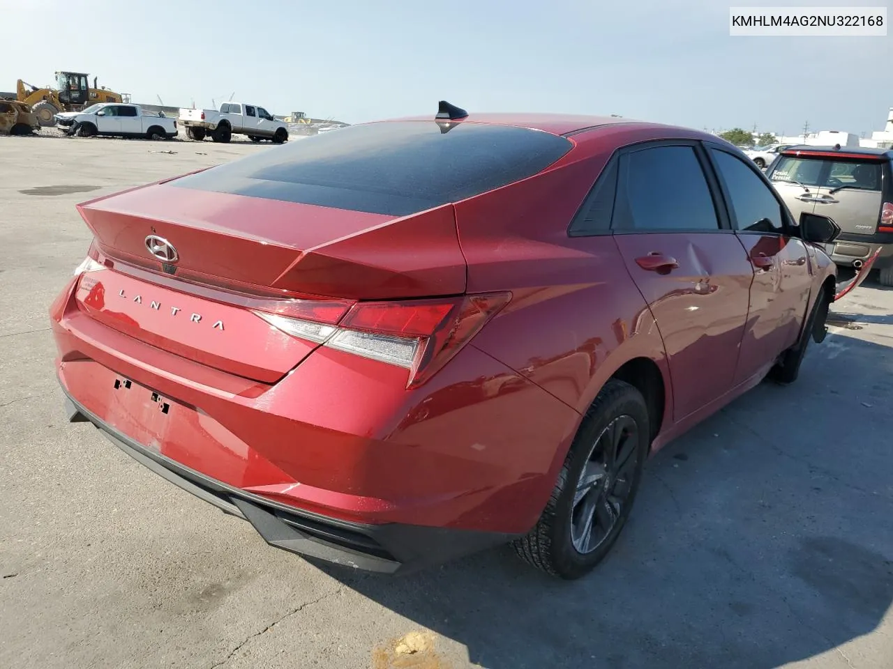 KMHLM4AG2NU322168 2022 Hyundai Elantra Sel