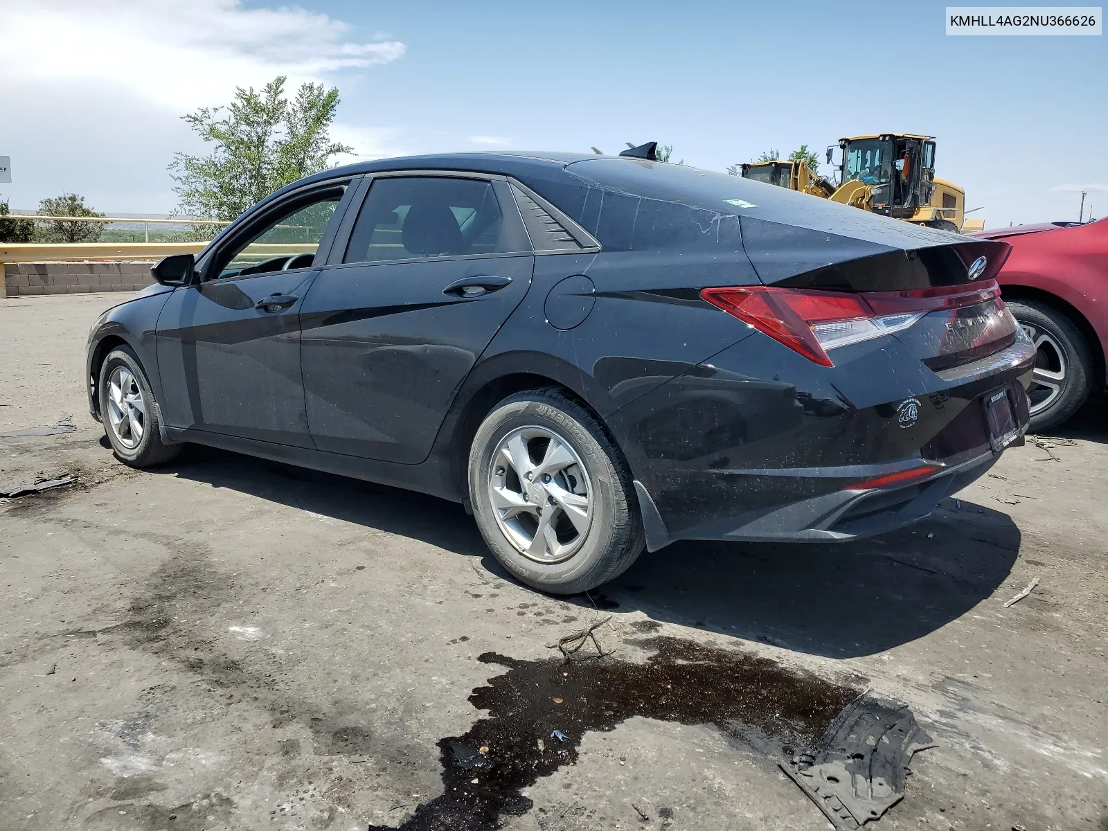 KMHLL4AG2NU366626 2022 Hyundai Elantra Se