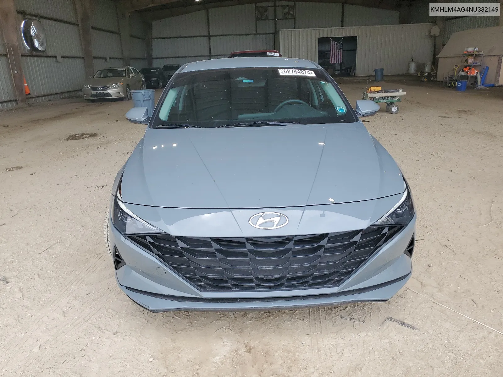 KMHLM4AG4NU332149 2022 Hyundai Elantra Sel