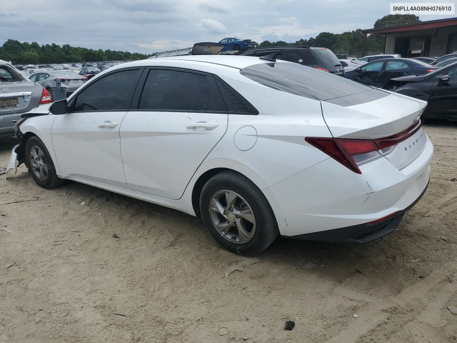 2022 Hyundai Elantra Se VIN: 5NPLL4AG8NH076910 Lot: 62947174