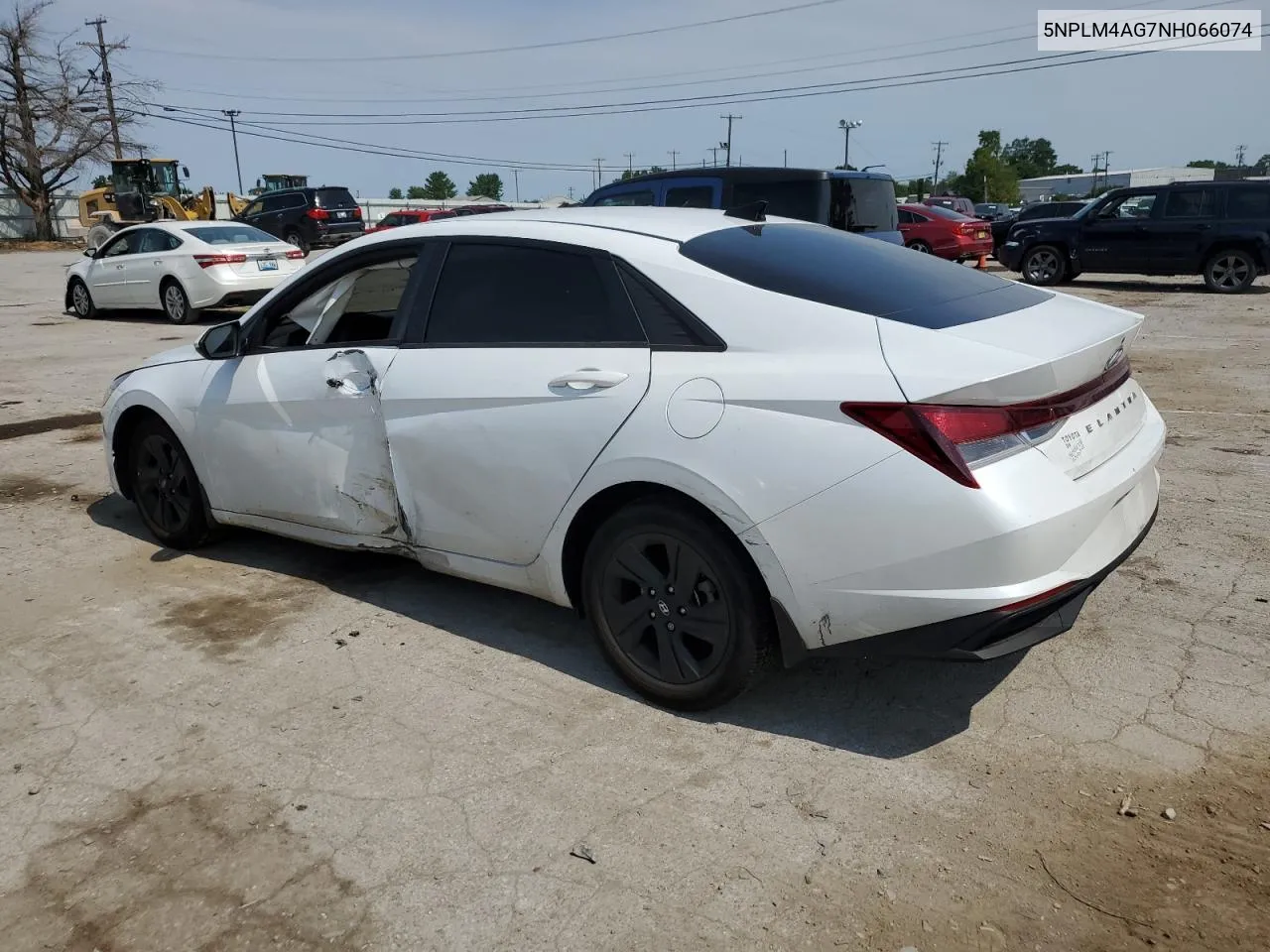 5NPLM4AG7NH066074 2022 Hyundai Elantra Sel