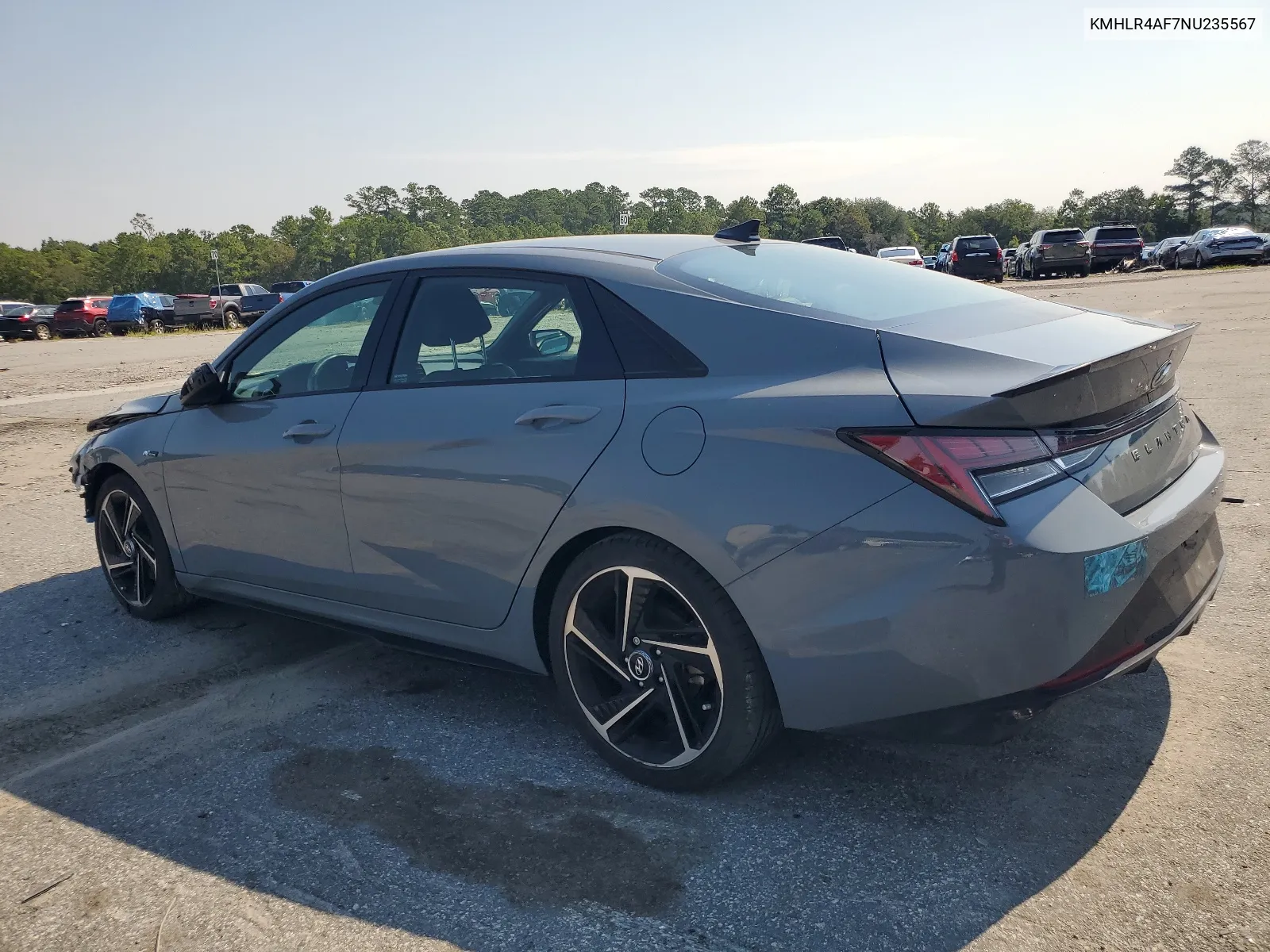 2022 Hyundai Elantra N Line VIN: KMHLR4AF7NU235567 Lot: 63064274