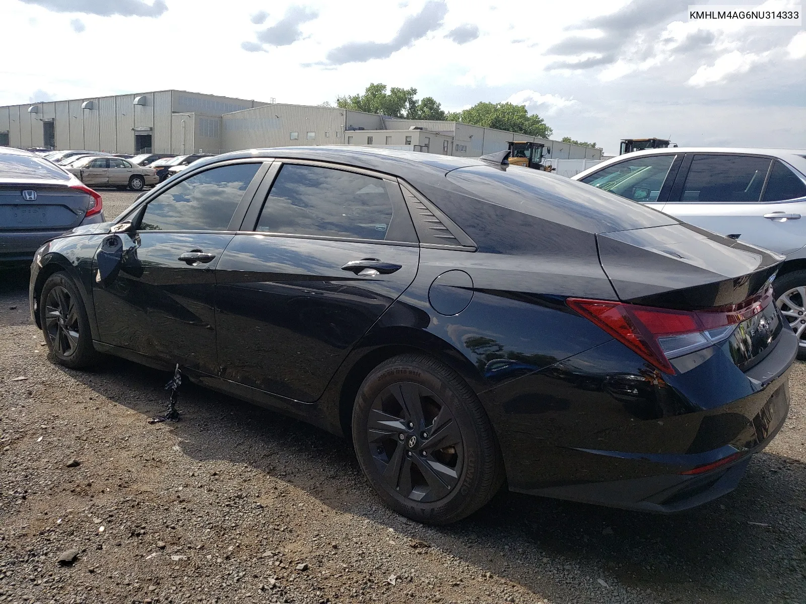 2022 Hyundai Elantra Sel VIN: KMHLM4AG6NU314333 Lot: 63291594