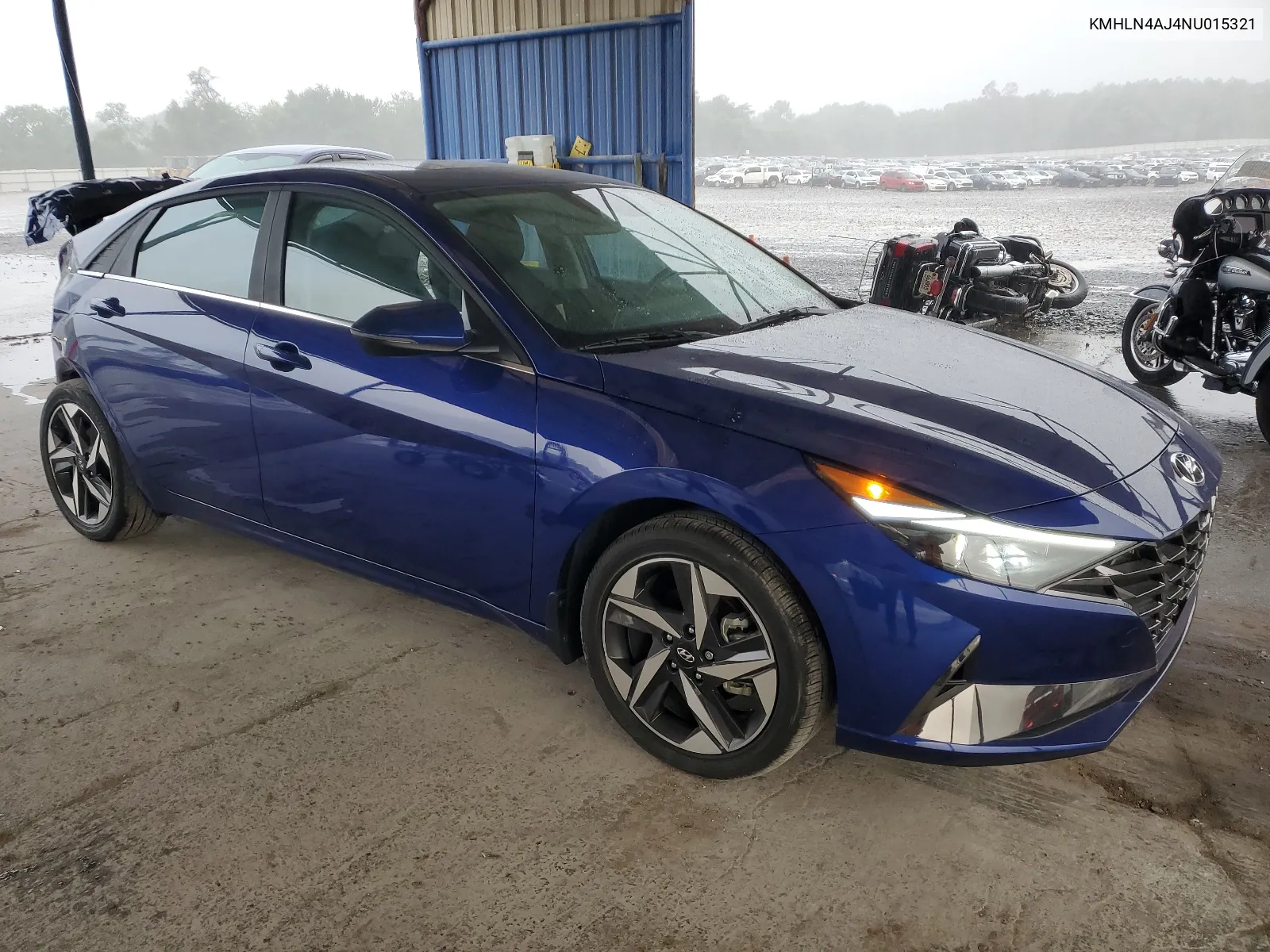 2022 Hyundai Elantra Limited VIN: KMHLN4AJ4NU015321 Lot: 63322524