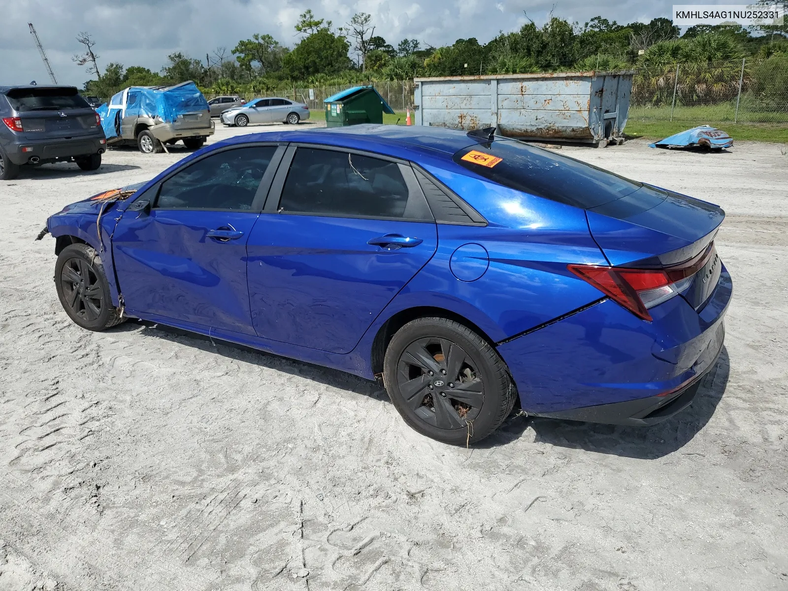 2022 Hyundai Elantra Sel VIN: KMHLS4AG1NU252331 Lot: 64194884